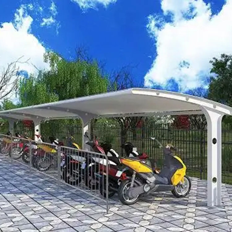 深圳膜结构电动车棚